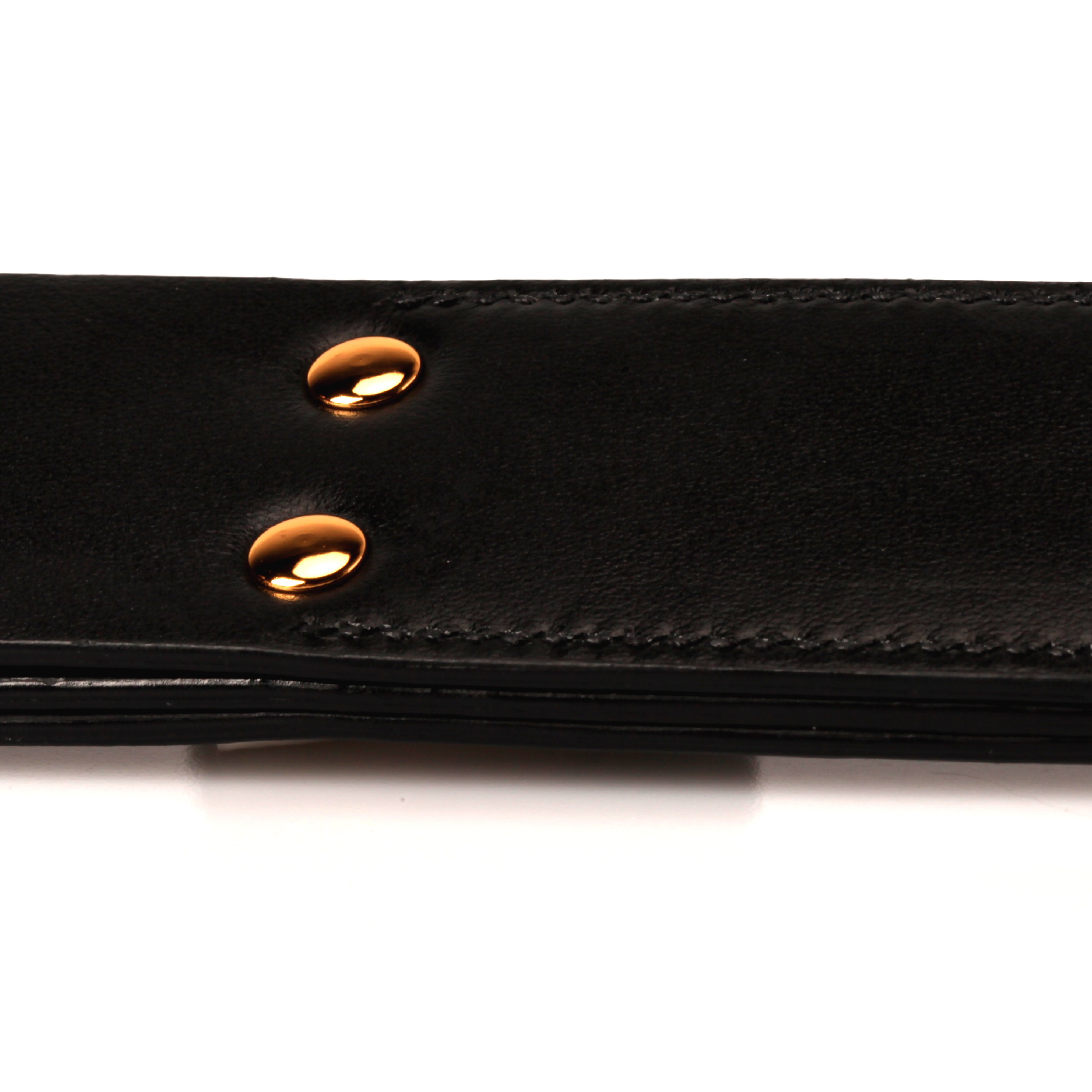 Leather Three-Layer Slapper Spanking Paddle