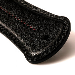 Black Leather Baseball Paddle
