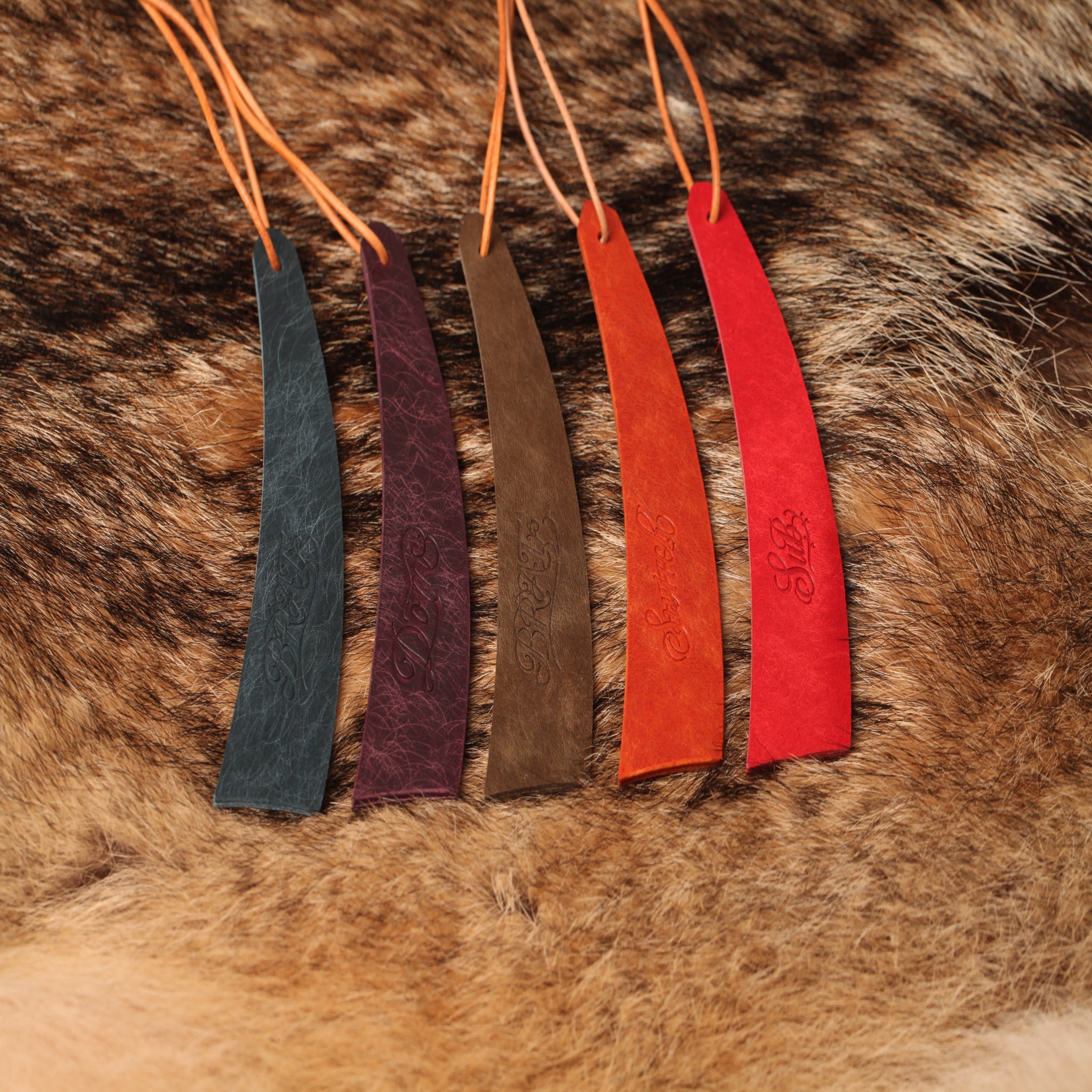 BDSM Leather Mini Slapper Paddle Bag Charm